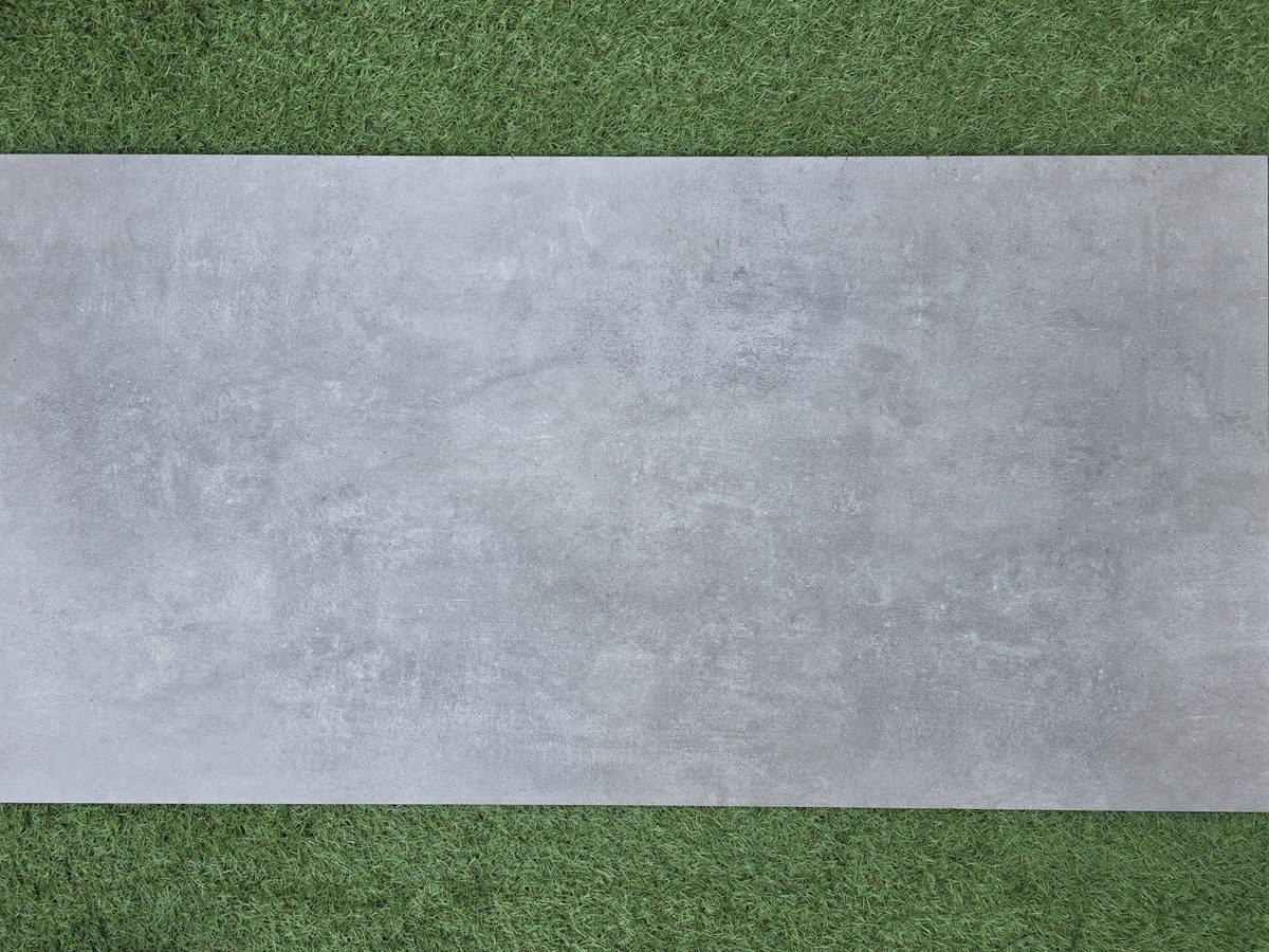 Carrelage béton gris 120x60